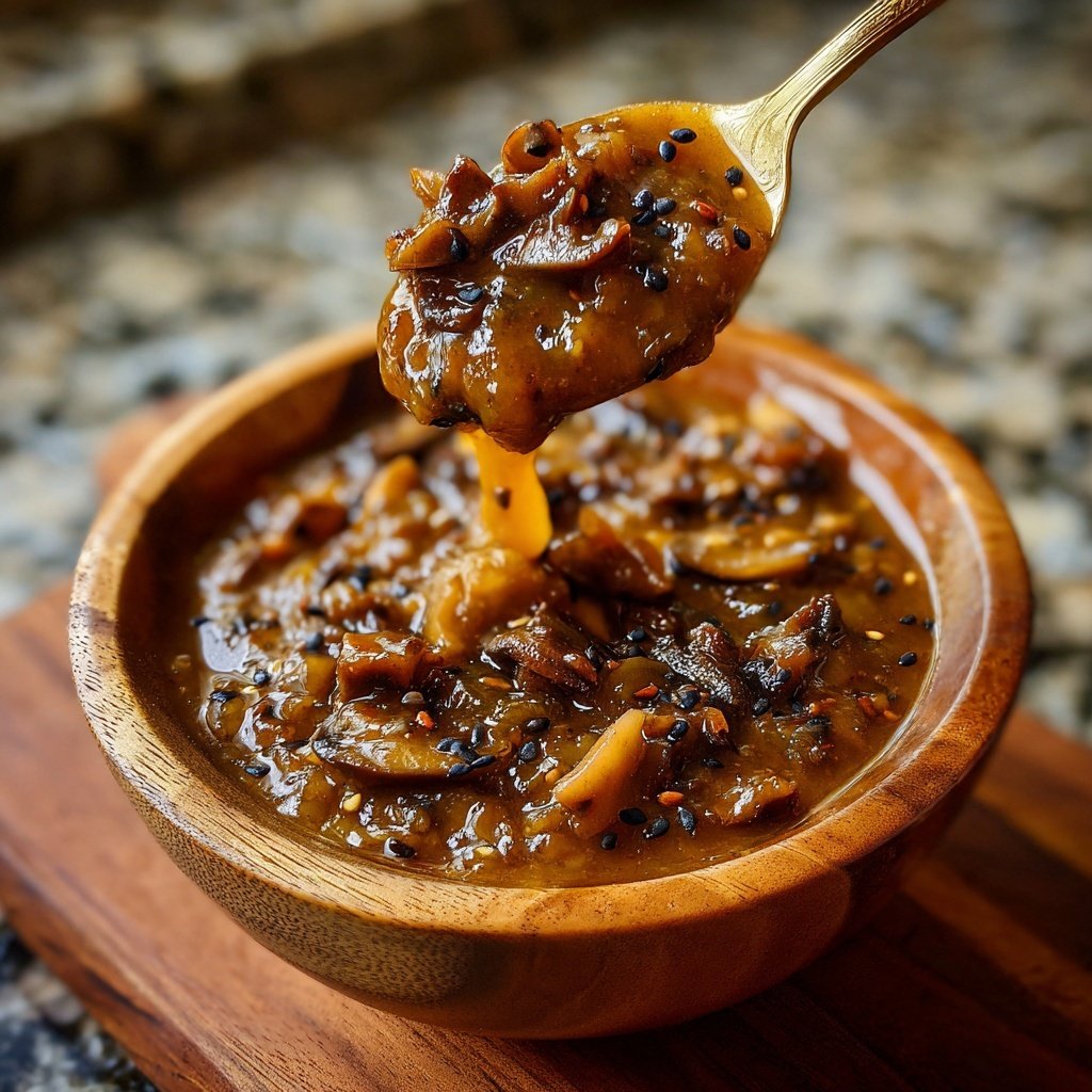 Miso Pilz Umami Pasta Sauce