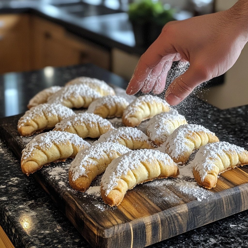 Buttrige Vanillekipferl