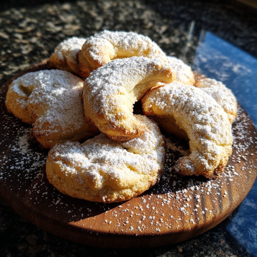 Klassische Vanillekipferl