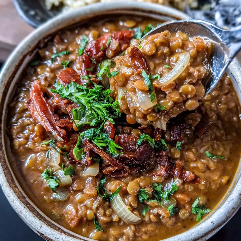 Rote Linsen Curry Bowl