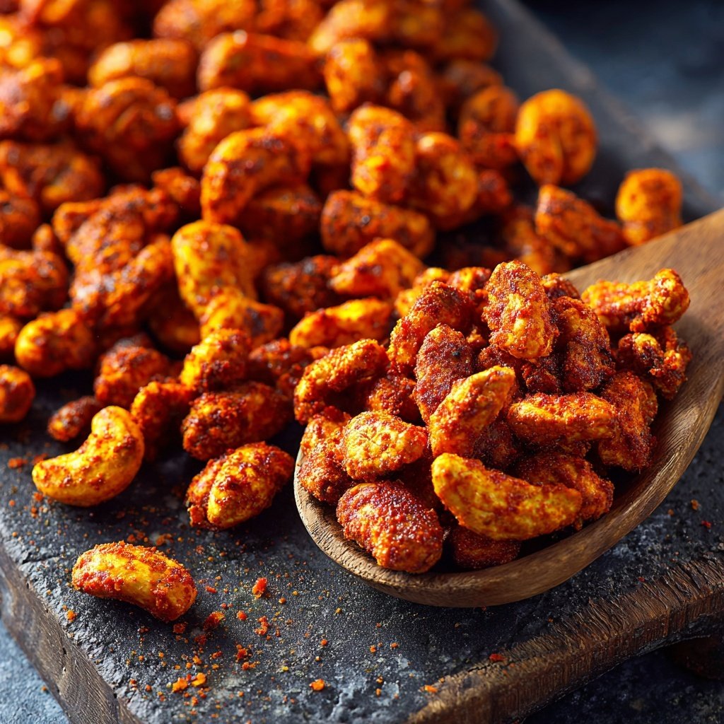 Paprika geröstete Nüsse