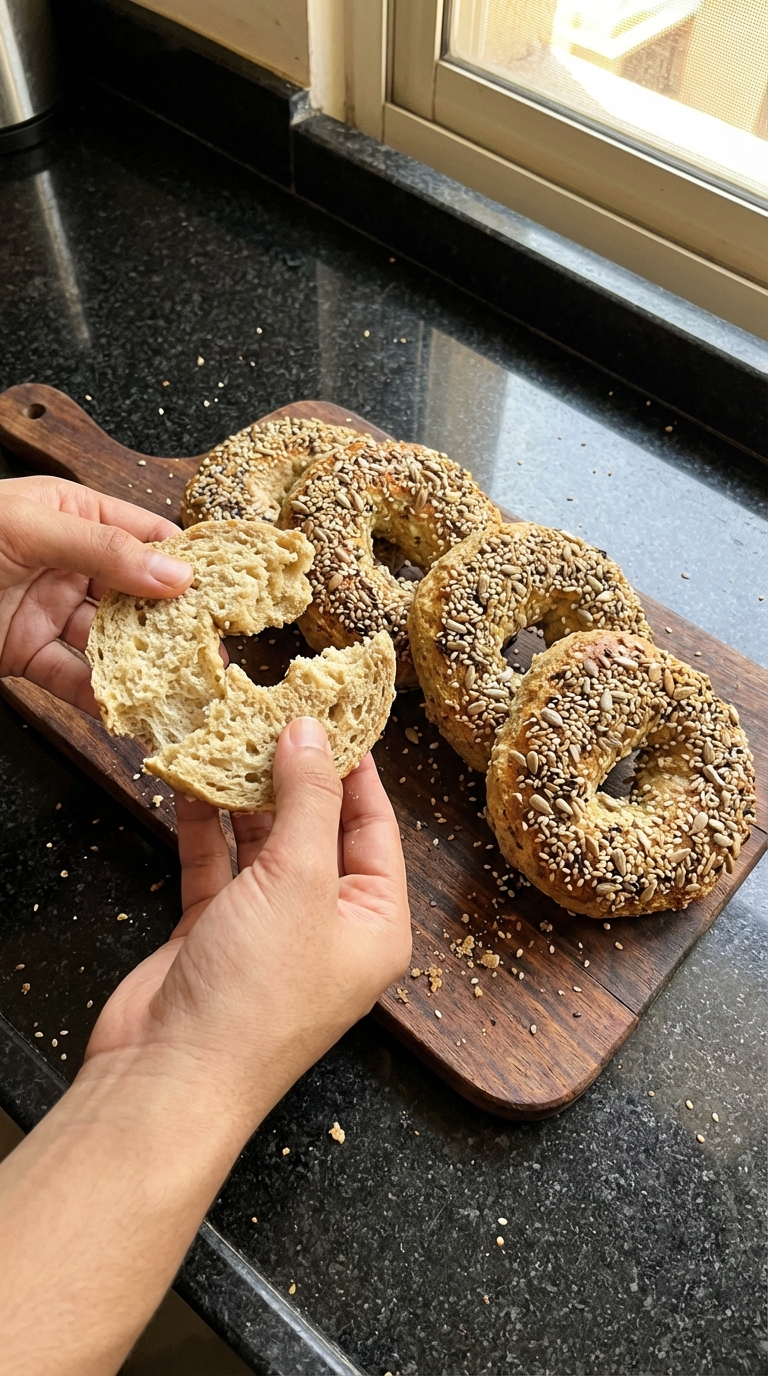 Quinoa Hochprotein Bagels​