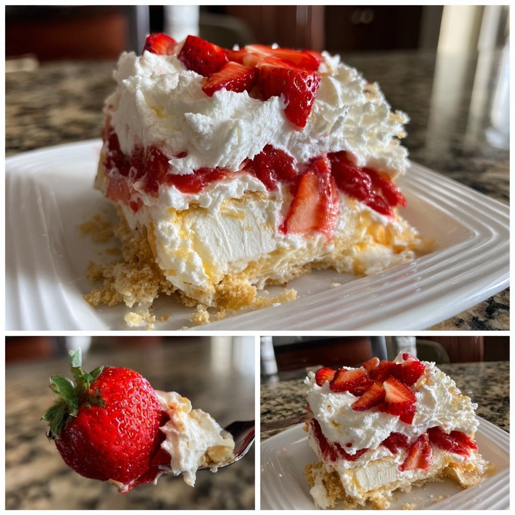 Strawberry Shortcake Frozen Treats