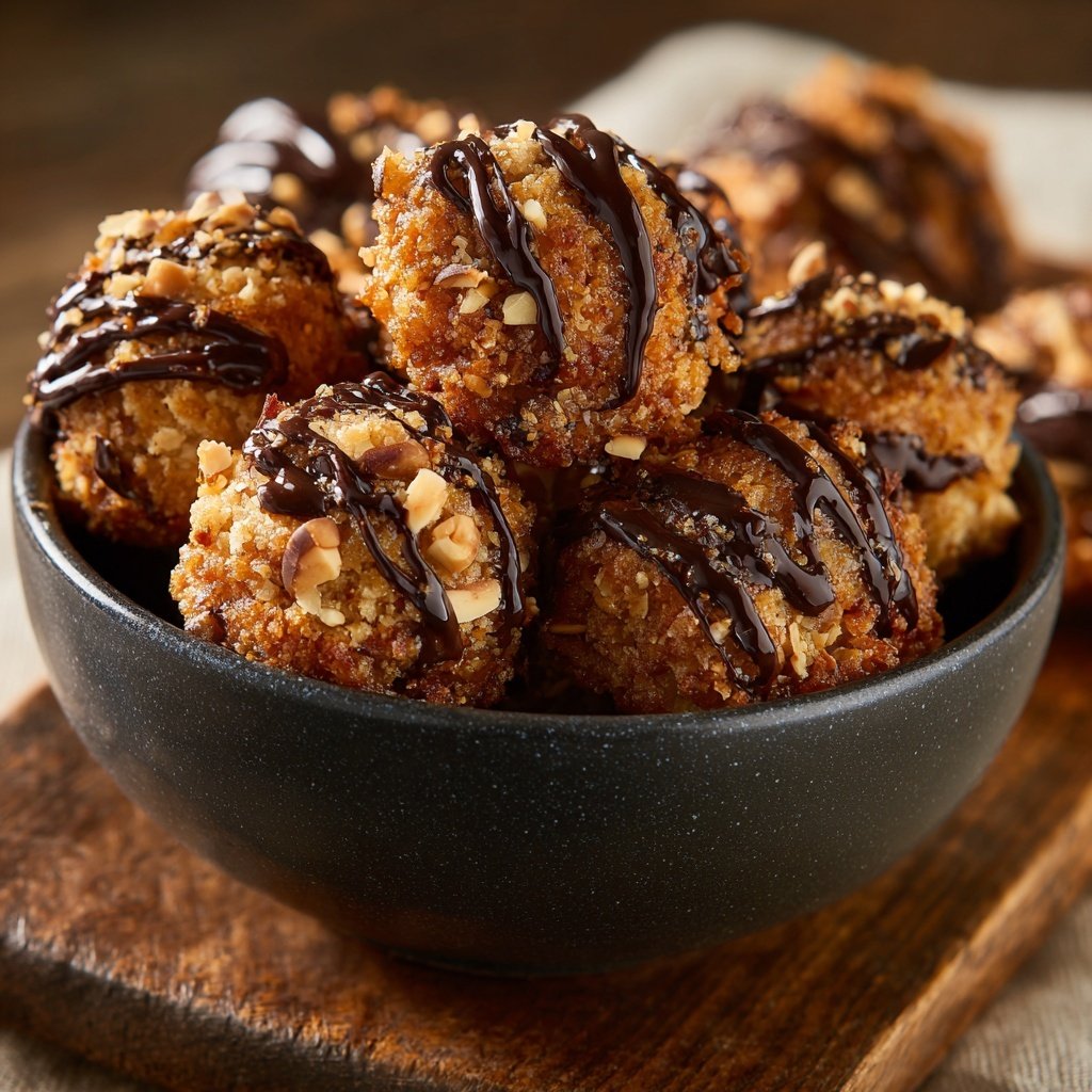 Knusprige Schoko-Gebrannte Mandeln