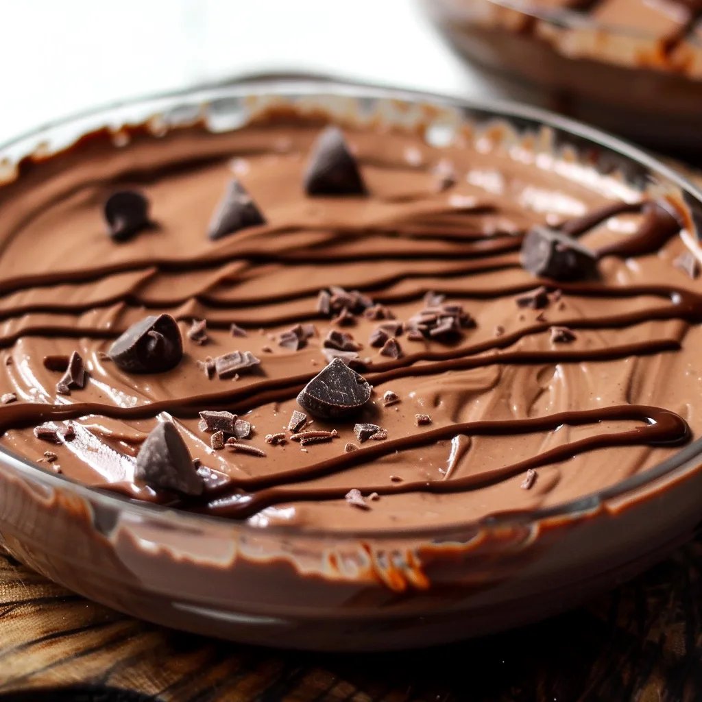 Veganes Mousse au Chocolat mit nur 3 Zutaten!