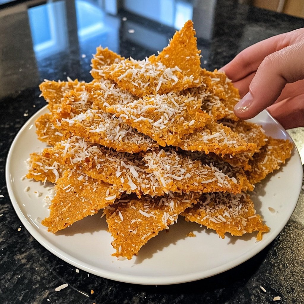 Kokosmakronen Spitzen