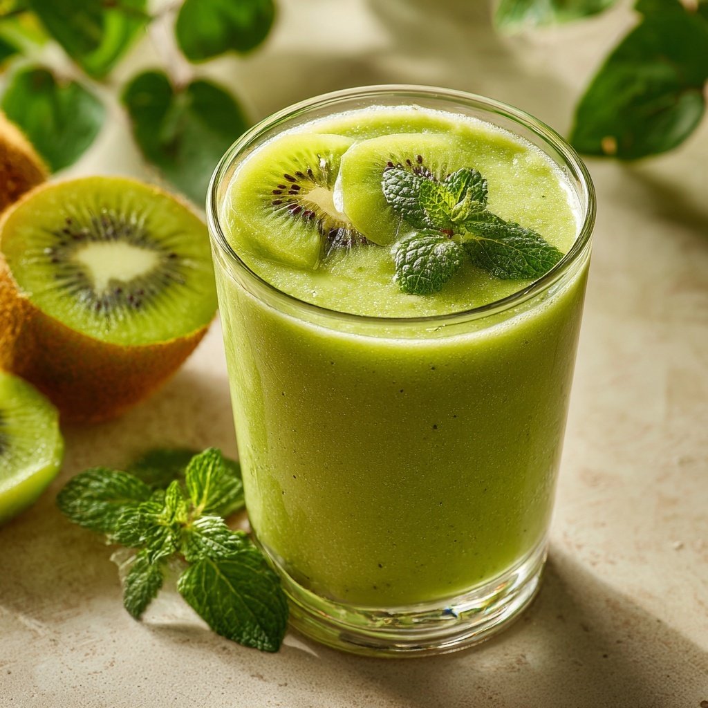 Süßer Kiwi Smoothie