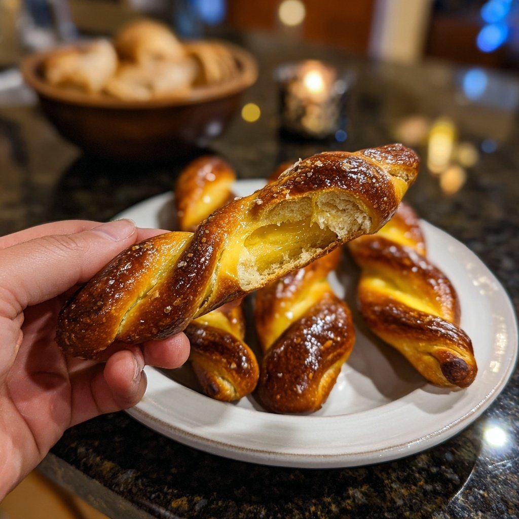 Schwarzwurzeln in Zitronenbutter