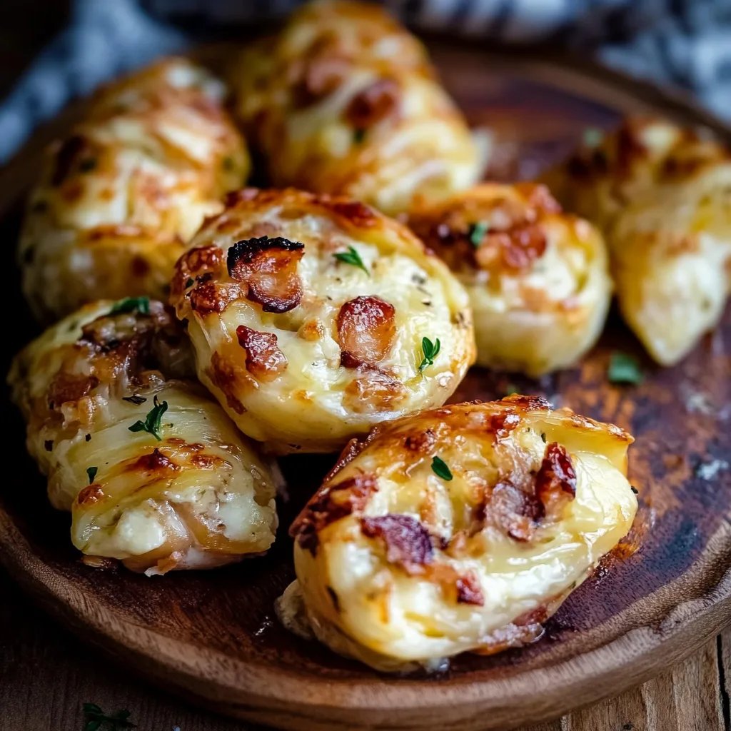 Blätterteigschnecken - herzhaft mit Schinken & Käse