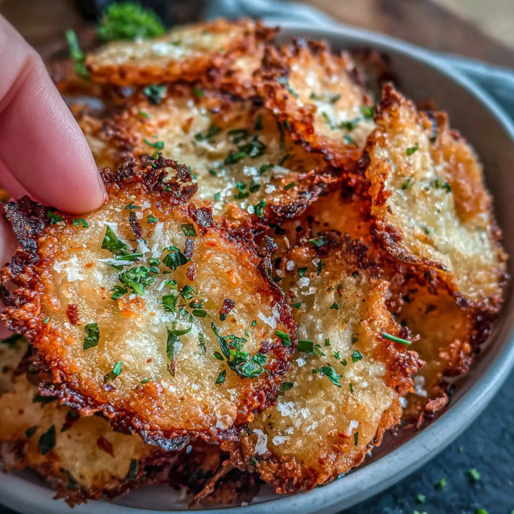 Hüttenkäse Chips Snack