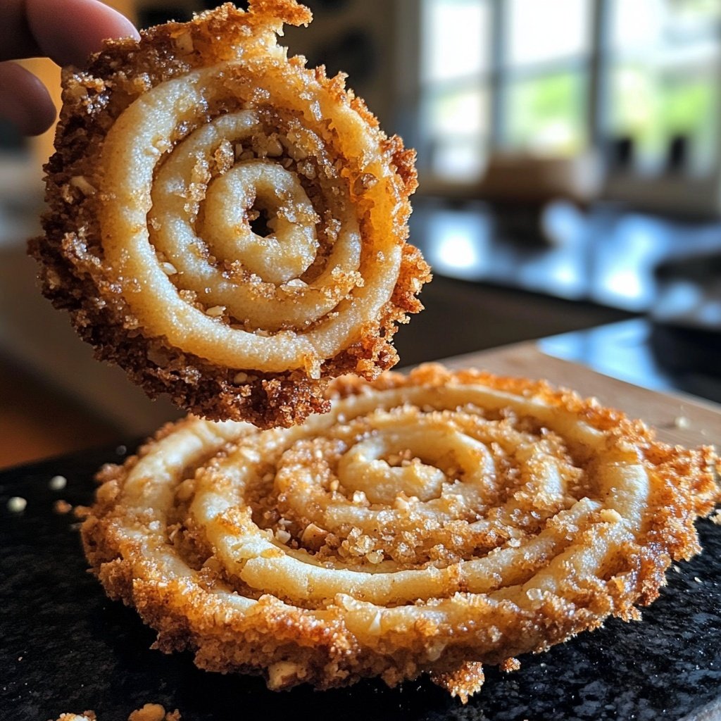 Gedrehte Nuss Plätzchen